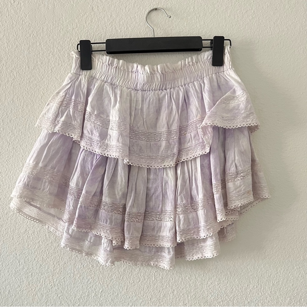 LoveShackFancy Purple / Lavender Skirt - XS